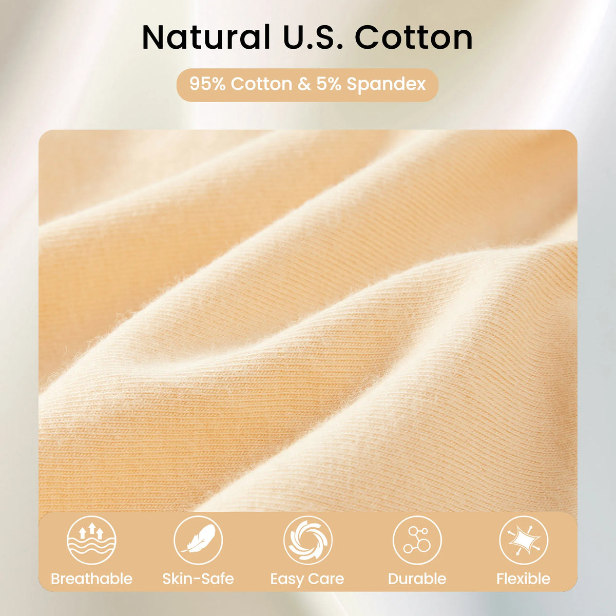 Women's 40ml Mid-Waist Underwear (Off-White Pad)