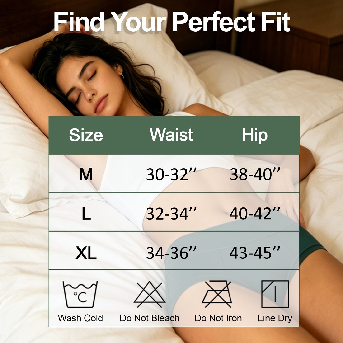 Women's Full-Cover Leakproof Underwear (60ml)