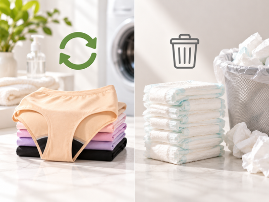 Washable vs. Disposable Incontinence Underwear