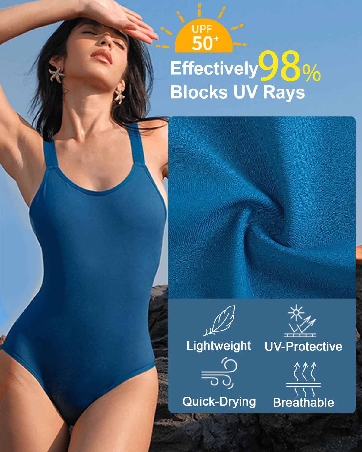 Period Adjustable One Piece Swimsuit (30ml)