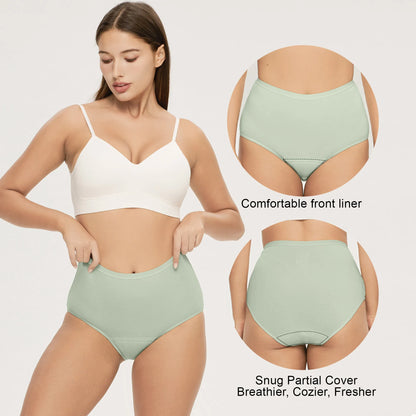Women's 50ml High Waist Underwear (Black Pad)