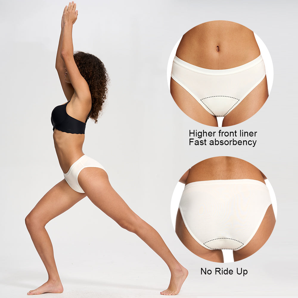 Women's Leakproof Bikini  Panties 3Pack (40ml)