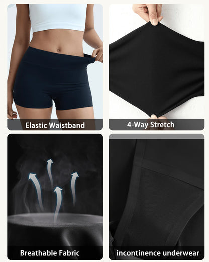 Women's 30ml Boyshorts (Built-In Triangle Liner)