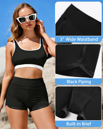 Period Swimwear Bottoms with Liner (30ml)