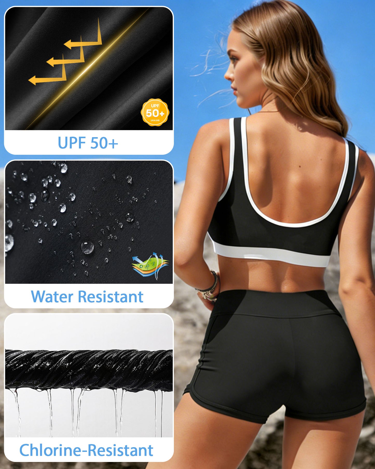 Period Swimwear Bottoms with Liner (30ml)