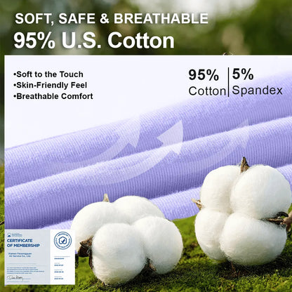 Women's Regular Cotton Panties (High-Waist)