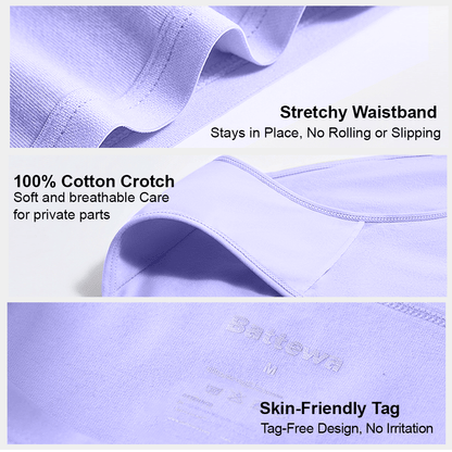 Women's High-Waist Cotton Panties