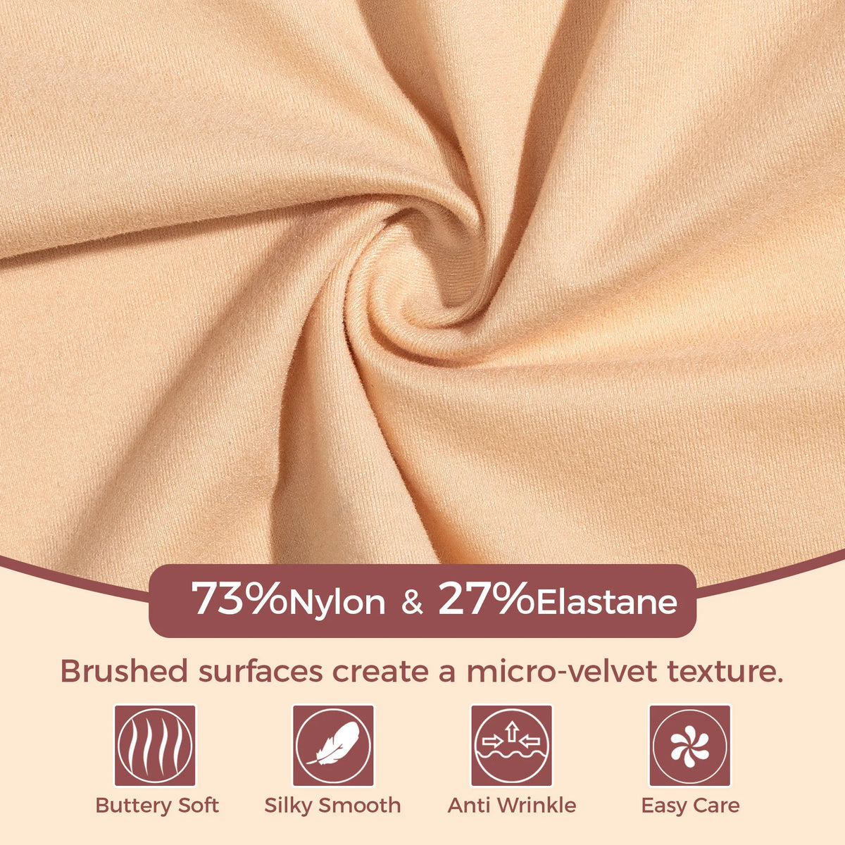 Women's 50ml High Waist Underwear (Seamless)