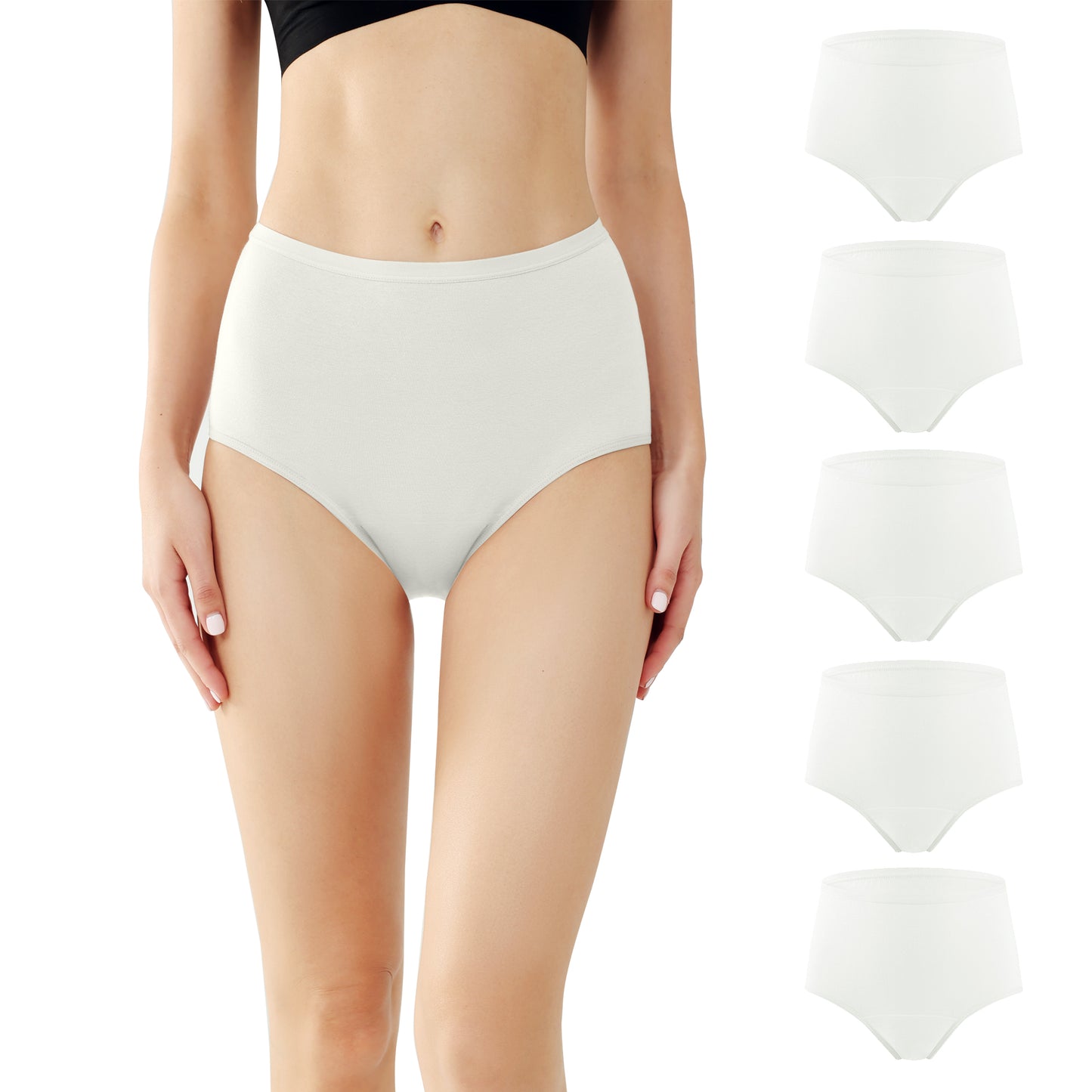 Women's High-Waist Leakproof Underwear (5 Pack)