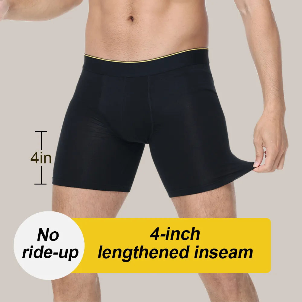 Men's 100ml Overnight Incontinence Boxer Briefs (3Pack)