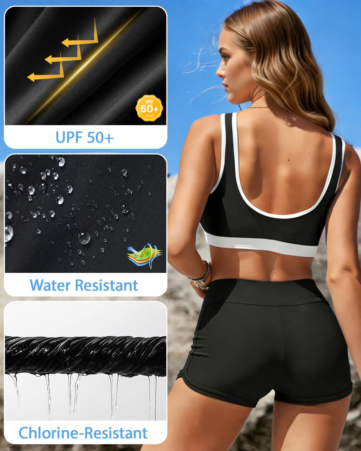 Period Swimwear Bottoms with Liner (30ml)