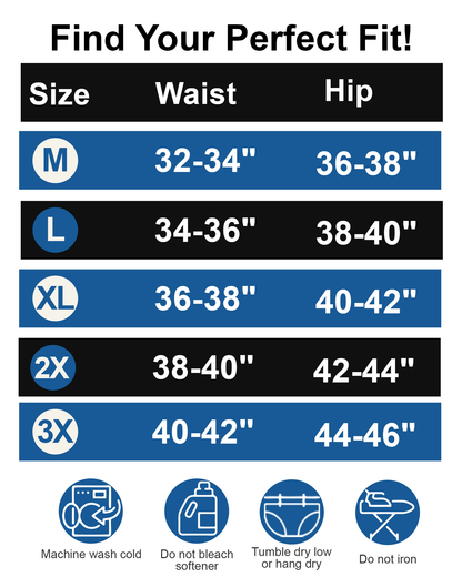 Men's Incontinence Underwear (50ml)