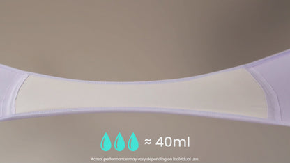 Women's Mid-Waist Leakproof Underwear (40ml)
